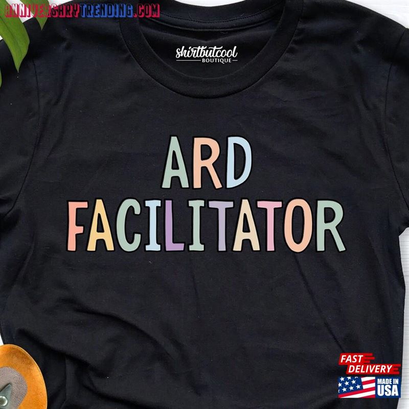 Ard Facilitator Shirt Special Education Mindfulness Sweatshirt Unisex – Bipubunny Store