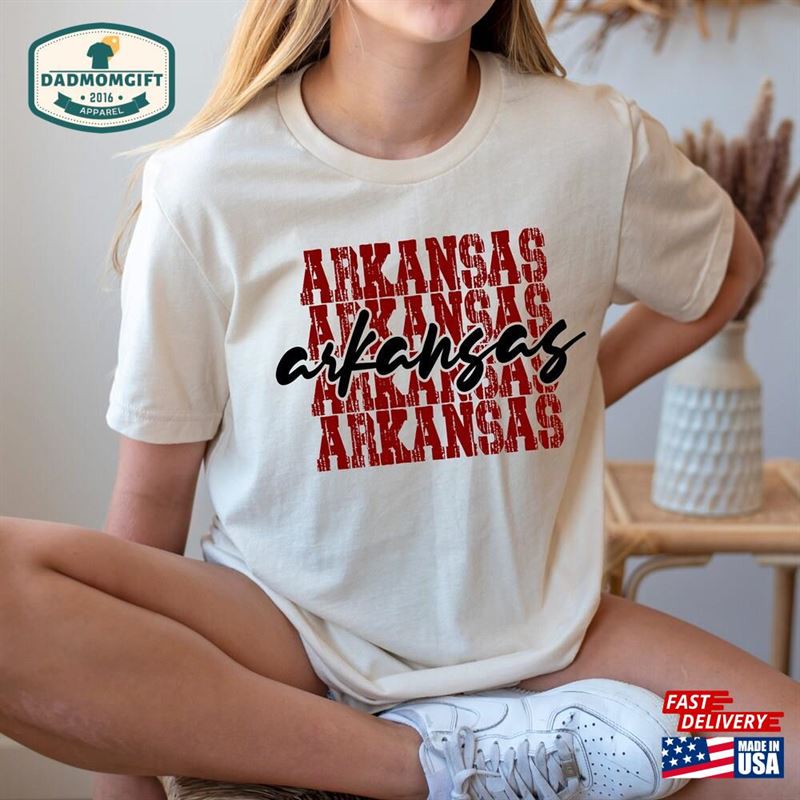 Arkansas Football Shirt Razorbacks Gift Game Day Unisex Sweatshirt