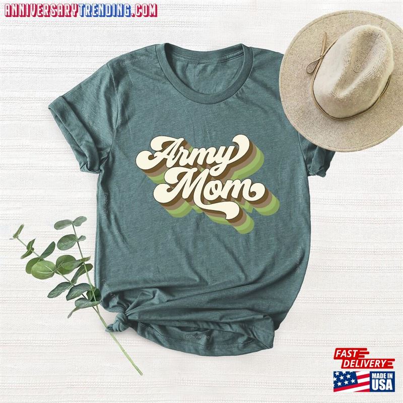 Army Mom Shirt Proud Family Day T-Shirt Unisex – Bipubunny Store