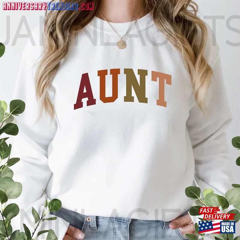 Aunt Sweatshirt Auntie Cool Hoodie Classic – Bipubunny Store