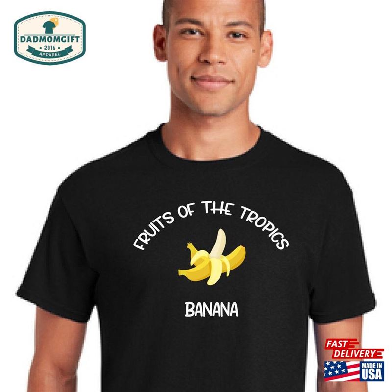 Banana Shirt Gift Dad Permaculture Tee Unisex Hoodie