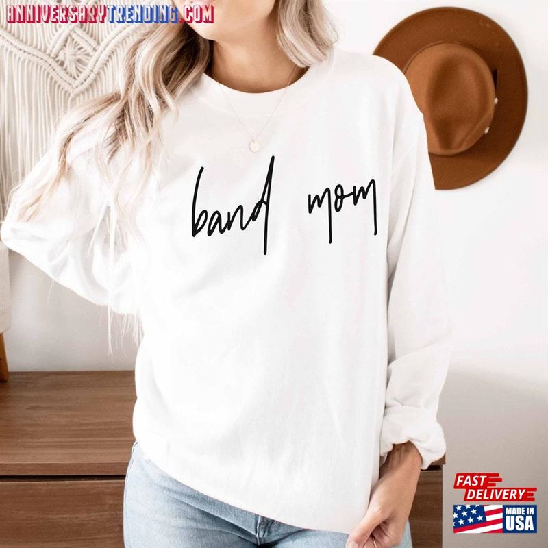 Band Mom Sweatshirt Unisex T-Shirt -Bipubunny Store