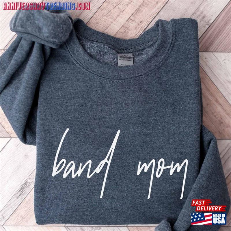 Band Mom Sweatshirt Unisex T-Shirt -Bipubunny Store