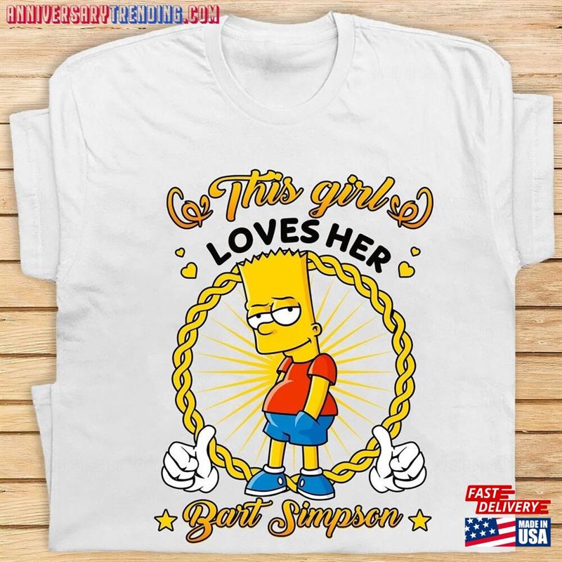 Bart Simpson T-Shirt The Simpsons Shirt Funny Sweatshirt – Bipubunny Store