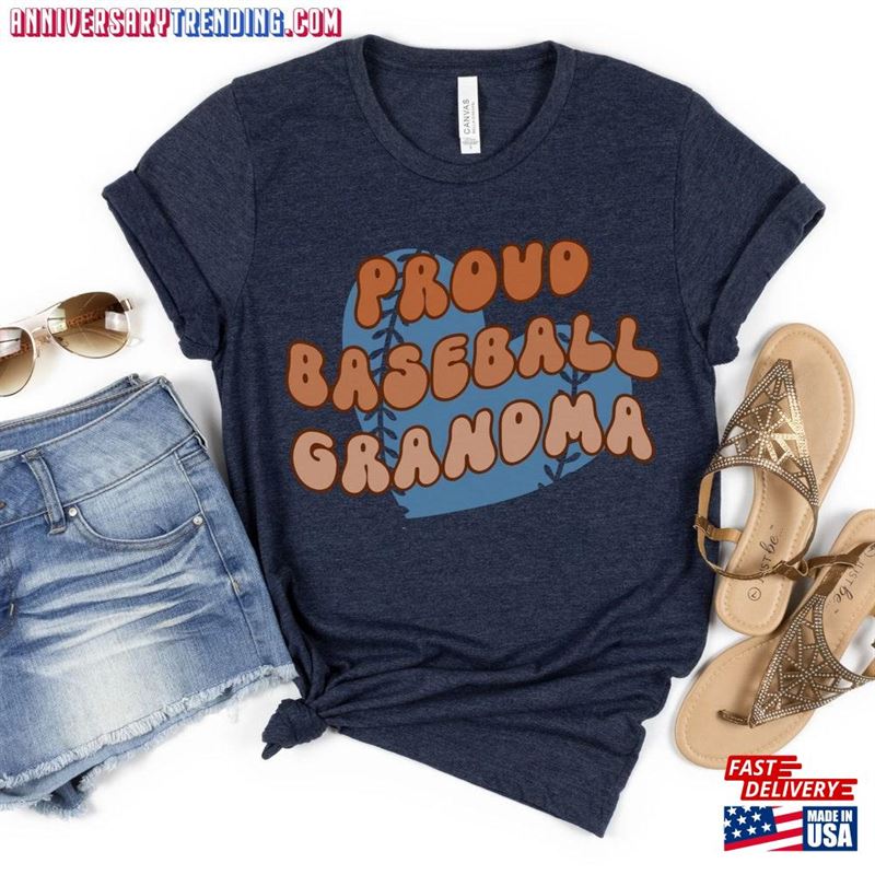 Baseball Grandma Shirt Fun Game Day For Mother Sweatshirt Classic – Bipubunny Store