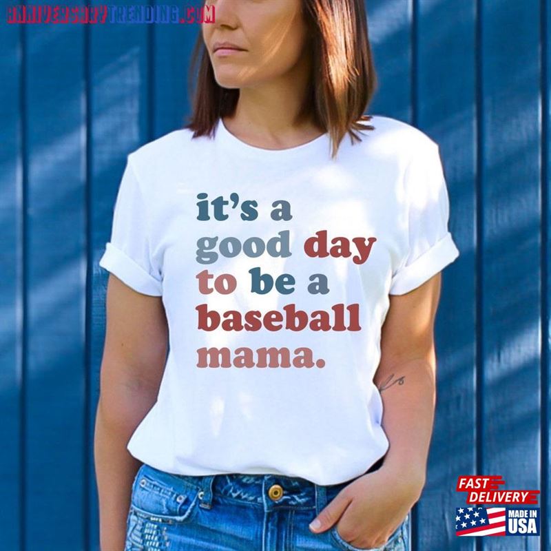 Baseball Mama Shirt For Mom Gifts Sweatshirt T-Shirt – Bipubunny Store