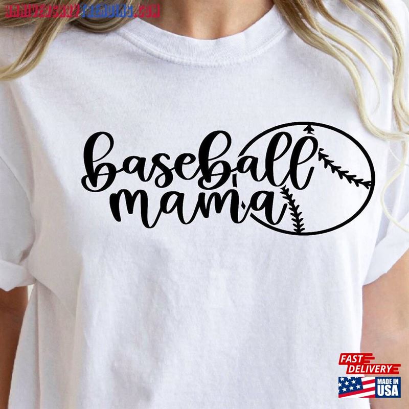 Baseball Mama Shirt Sports Mom Unisex Hoodie – Bipubunny Store