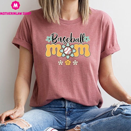 Baseball Mom Shirt, Mom Shirt, Gift for Mom, Mom Life Shirt, Cute Mom Tee, Mothers Day Shirt, New Mom Gift, Mothers Day Gift, Gift For Her