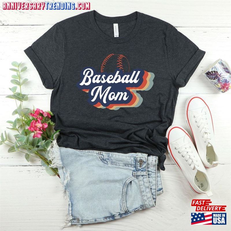 Baseball Mom Shirt Sports Mama Lover Unisex Sweatshirt -Bipubunny Store