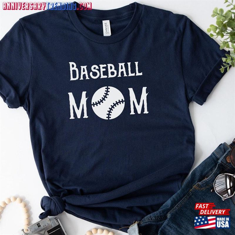 Baseball Mom Shirt Sporty Mother Surprise Classic Sweatshirt – Bipubunny Store