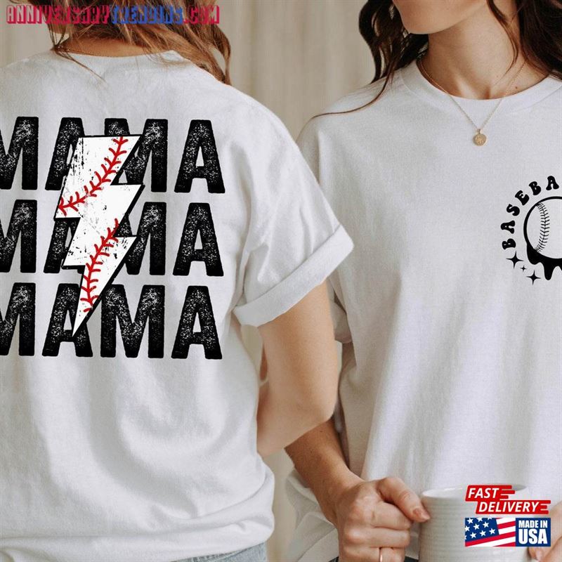 Baseball Mom T-Shirt Mother Shirt Sport Outfit Sweatshirt Hoodie – Bipubunny Store