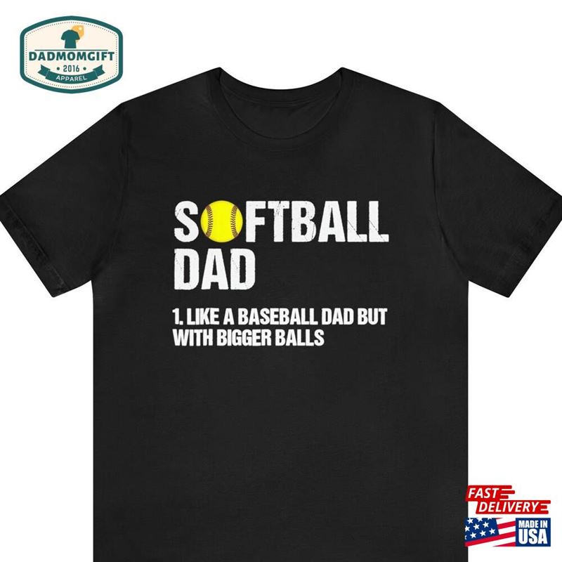 Baseball Softball Dad Shirt Like A Classic Sweatshirt