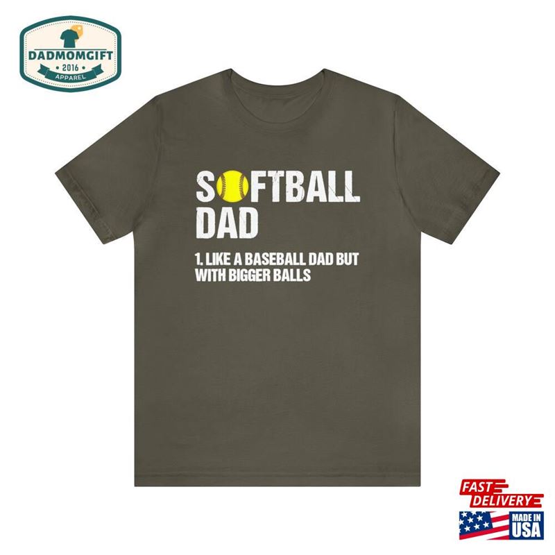 Baseball Softball Dad Shirt Like A Classic Sweatshirt