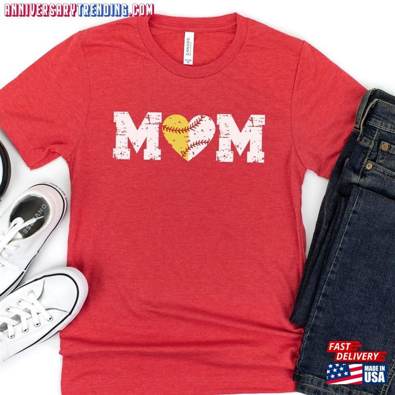 Baseball Softball Mom Shirt Game Day T For Unisex T-Shirt – Bipubunny Store