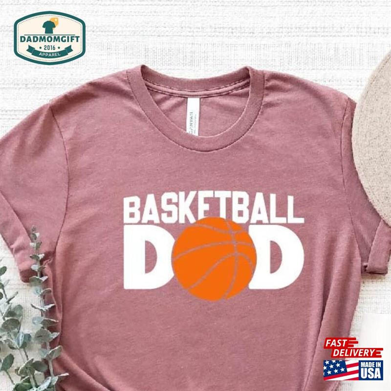 Basketball Dad Shirt Father’s Day Gift Hoodie Unisex