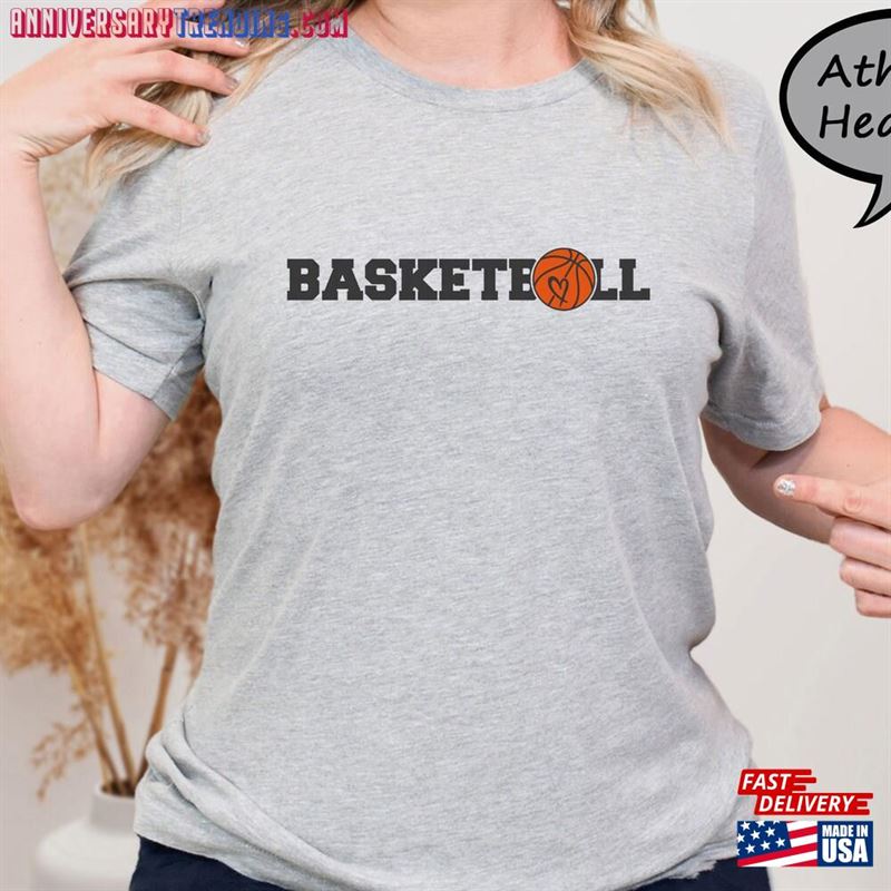 Basketball Girl Shirt Sport Lover Women Tee Unisex T-Shirt – Bipubunny Store