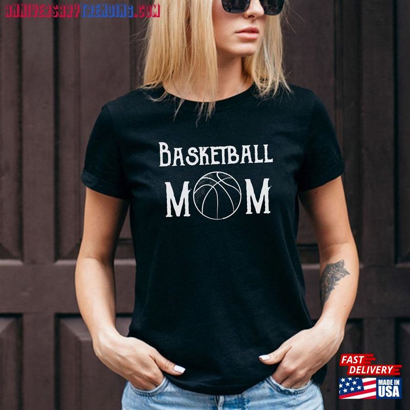 Basketball Mom Shirt Sporty Mother Surprise Unisex Classic – Bipubunny Store