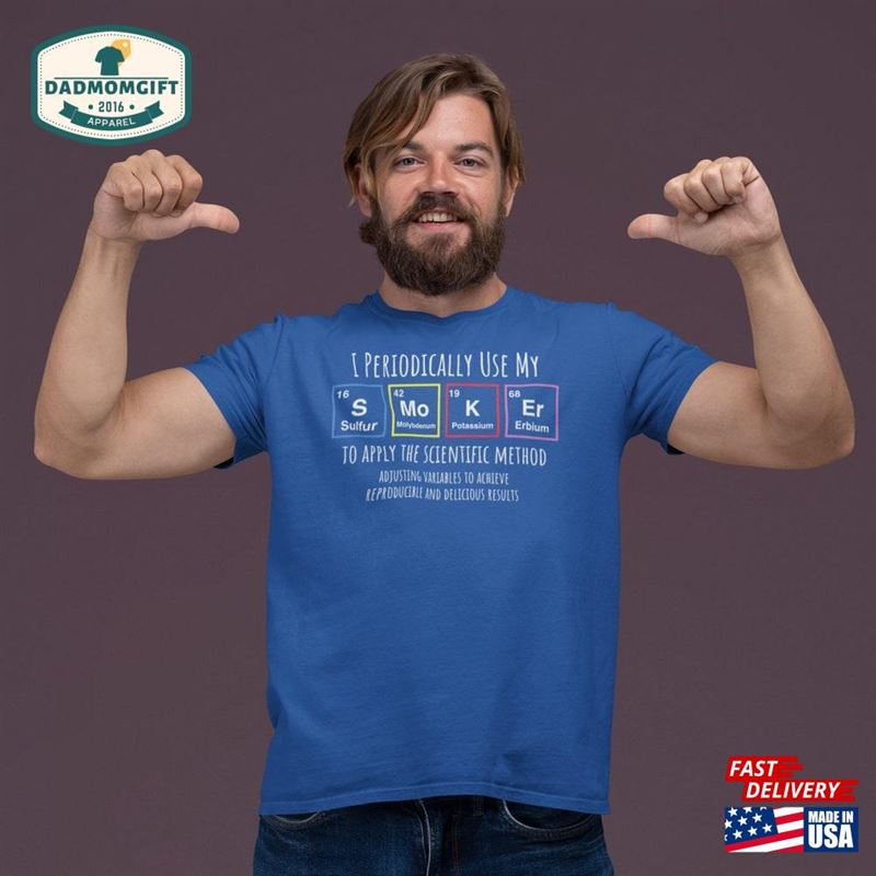 Bbq Shirt Funny Science Gifts For Men And Fathers T-Shirt Classic