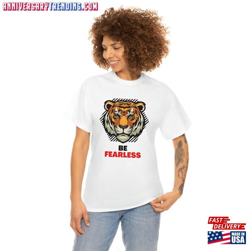 Be Fearless Unisex Short Sleeve Tee T-Shirt Hoodie -Bipubunny Store