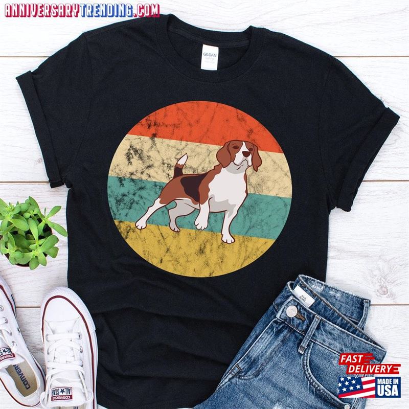 Beagle Vintage Shirt For Dog Lover Gift Hoodie Sweatshirt – Bipubunny Store