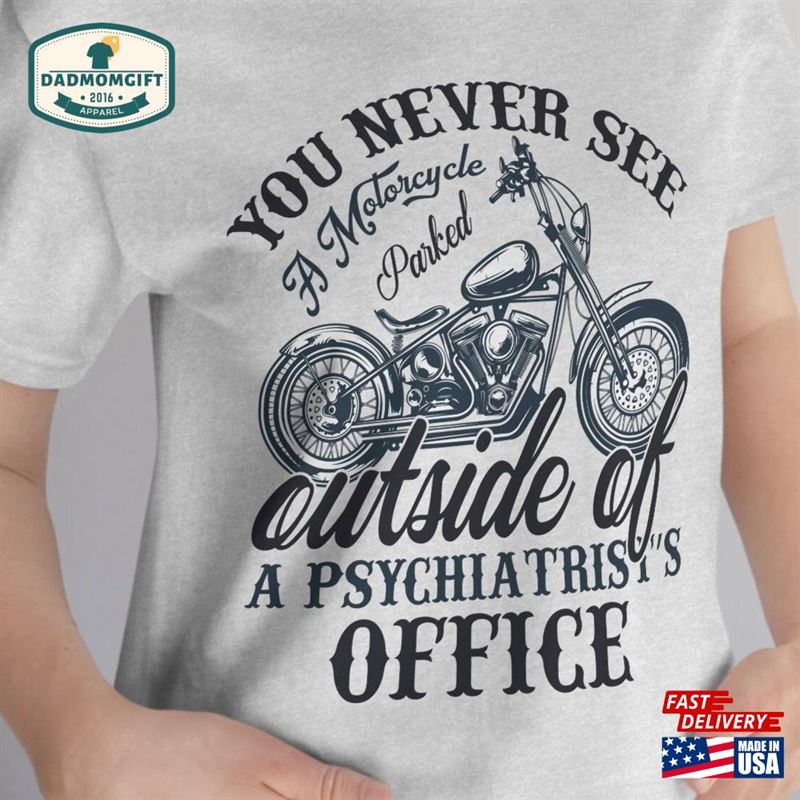 Best Biker Gift Motorbike Present Biking As Therapy Sweatshirt Classic