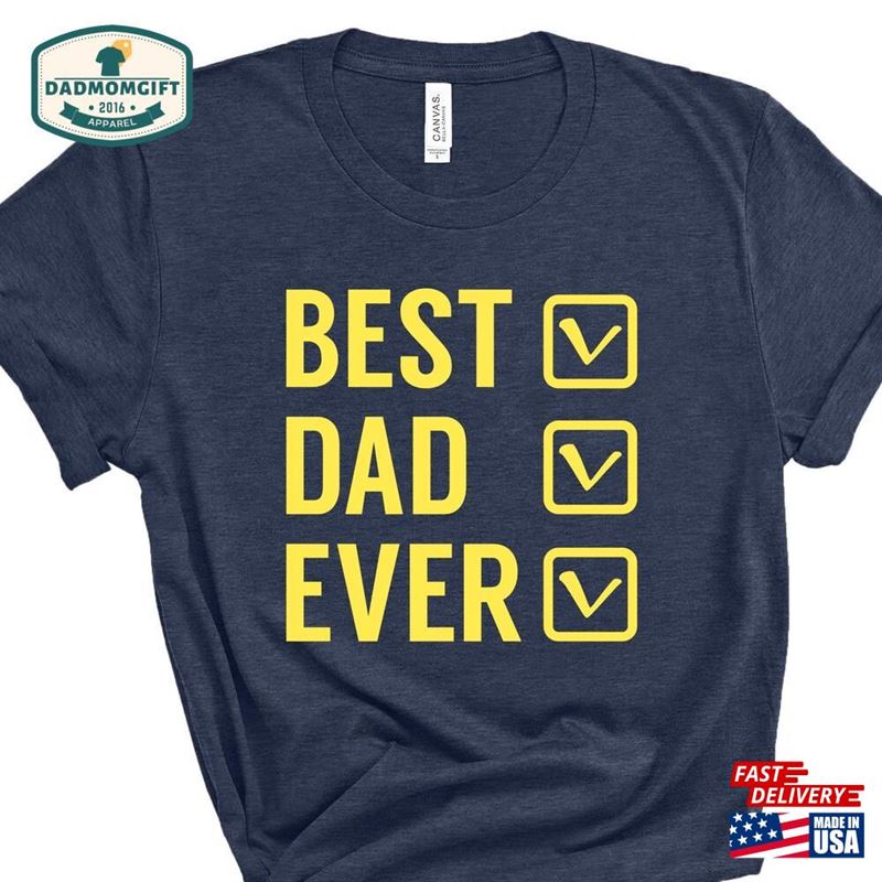 Best Dad Ever Shirt I Keep All My Jokes In A Unisex Sweatshirt