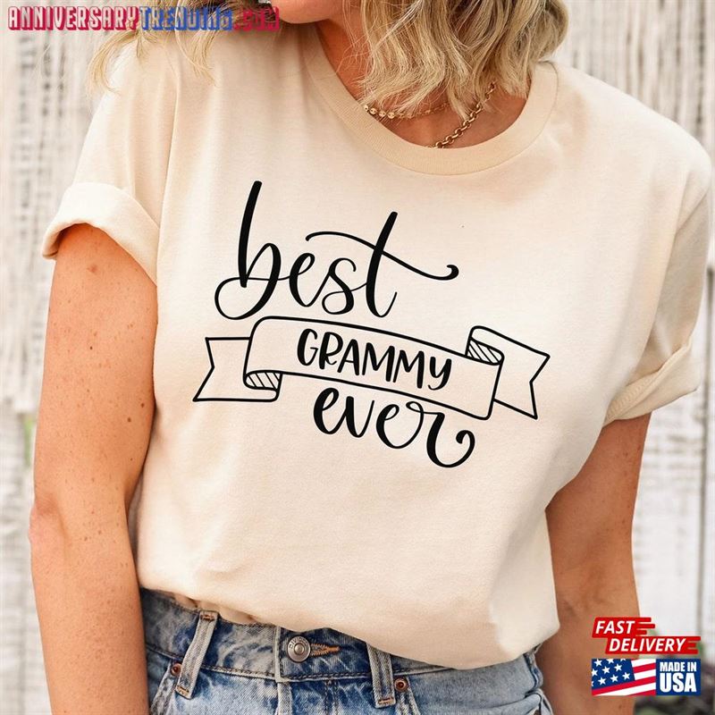 Best Grammy Ever Shirt Grandma Mimi T-Shirt Hoodie Unisex – Bipubunny Store