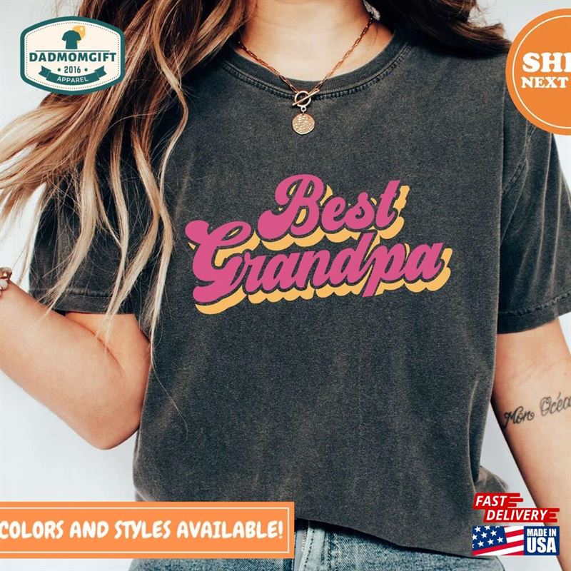 Best Grandpa T-Shirt Unisex Classic