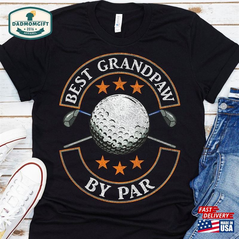 Best Grandpaw By Par Shirt Golf Hoodie Unisex