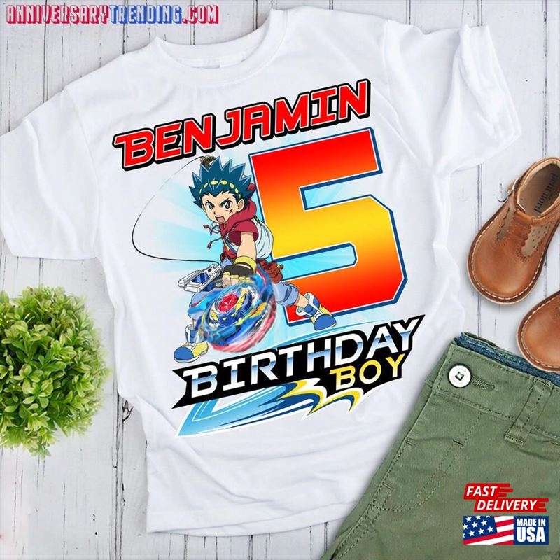 Beyblade Shirt Personalized Birthday Family Hoodie Classic – Bipubunny Store