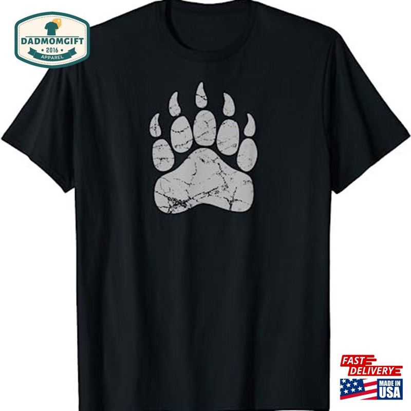 Big Texas Bear Claw Grizzly T-Shirt Sweatshirt Hoodie Unisex