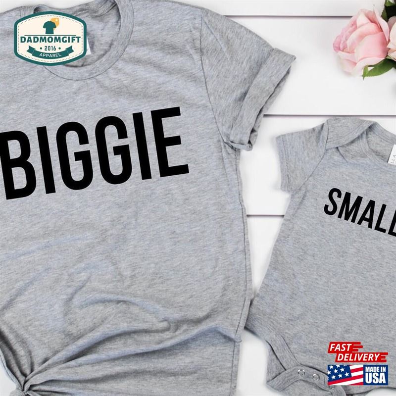 Biggie Smalls Shirt Dad And Son Girl T-Shirt Hoodie Classic