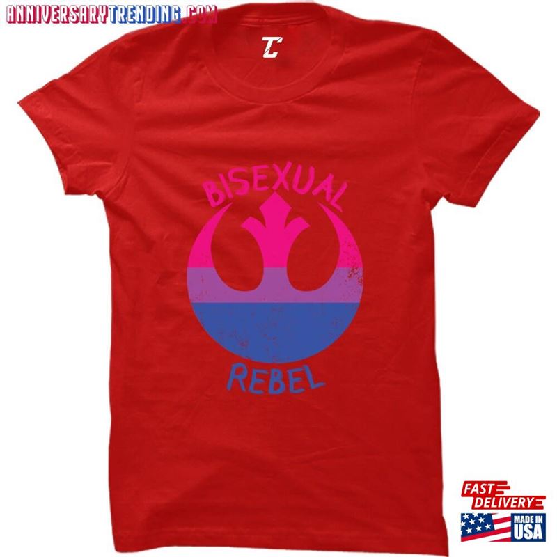 Bisexual Rebel Women’s T-Shirt Unisex Sweatshirt – Bipubunny Store