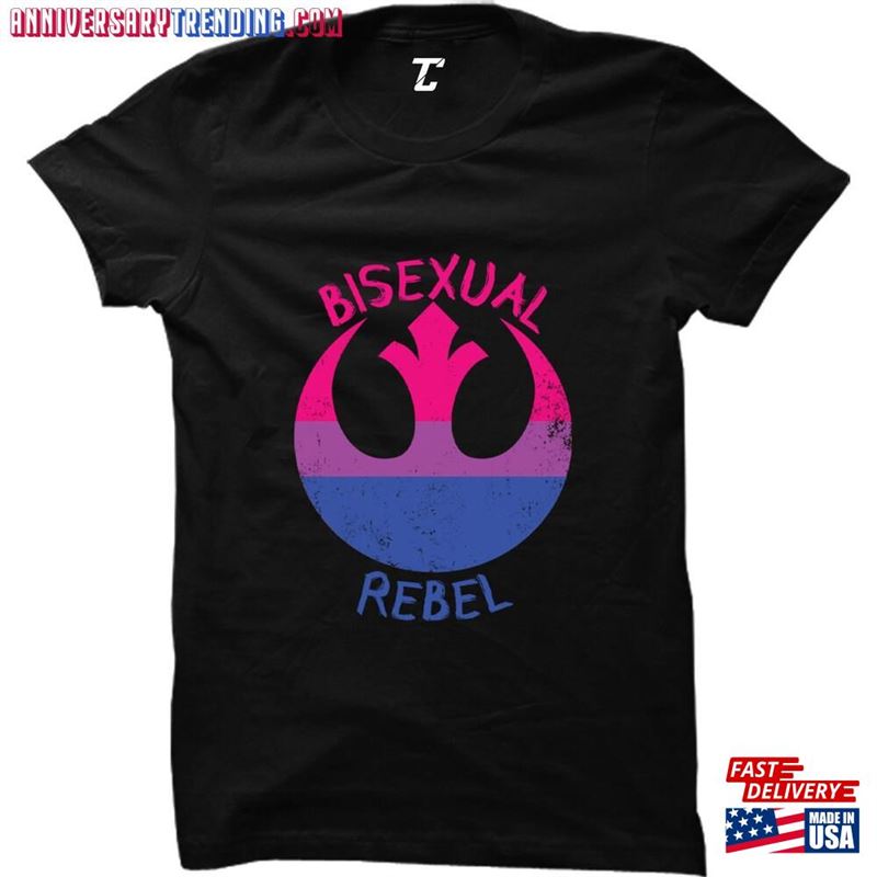 Bisexual Rebel Women’s T-Shirt Unisex Sweatshirt – Bipubunny Store