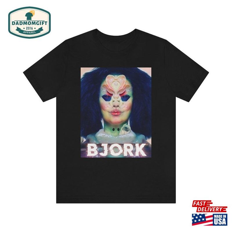 Bjork Aesthetic Premium Unisex Crew Neck T-Shirt Music Gift Sweatshirt