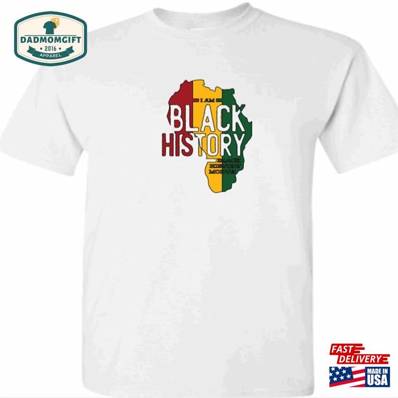 Black History Shirt Adult Heritage Father T-Shirt Hoodie