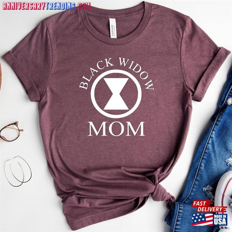 Black Widow Mom Costume Marvel Comics Tee Superheroes T-Shirt Hoodie – Bipubunny Store