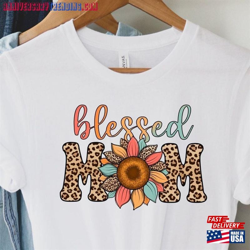 Blessed Mom Shirts Mother’s Day Gift Classic Sweatshirt – Bipubunny Store