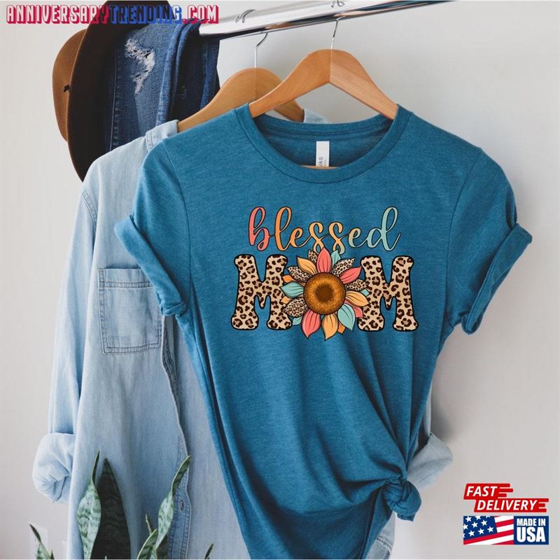 Blessed Mom Shirts Mother’s Day Gift Classic Sweatshirt – Bipubunny Store