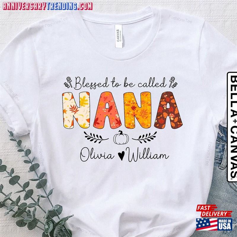 Blessed To Be Called Mimi Shirt Custom Gigi Sweatshirt Classic -Bipubunny Store