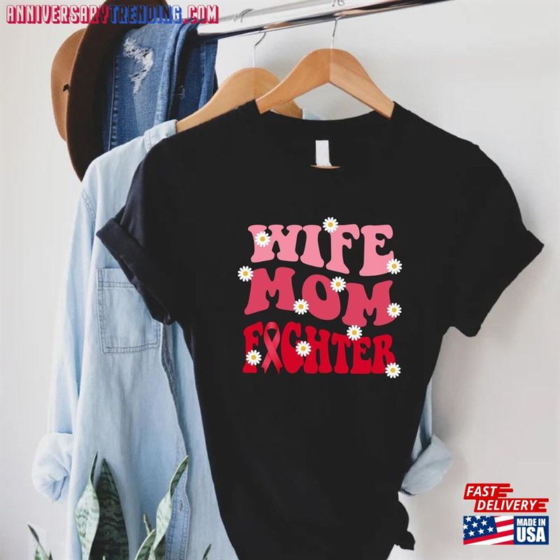 Blood Cancer Shirt Wife Mom Fighter Daisy Sweatshirt T-Shirt – Bipubunny Store