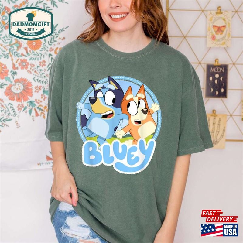 Bluey Bingo T-Shirt Family Shirt Matching Unisex Classic