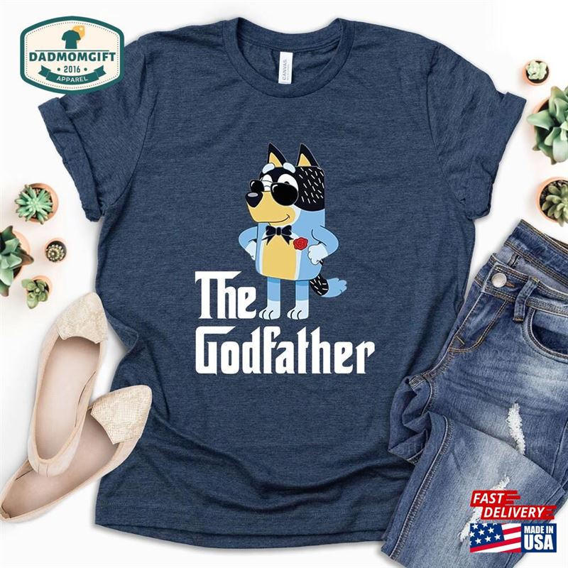 Bluey The Godfather Shirt For Father’s Day Gift Dad Hoodie Classic