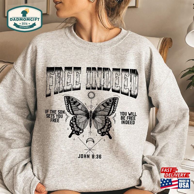 Boho Christian Shirt Classic Sweatshirt