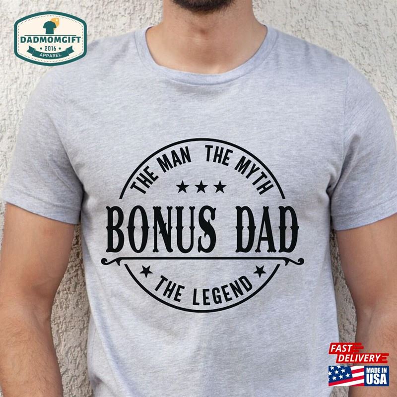 Bonus Dad Father’s Day T-Shirt Step Hoodie