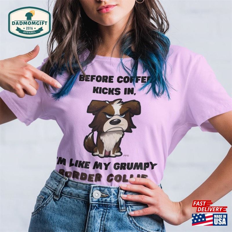 Border Collie T Shirt For Men And Women Gift Dog Lover T-Shirt Unisex