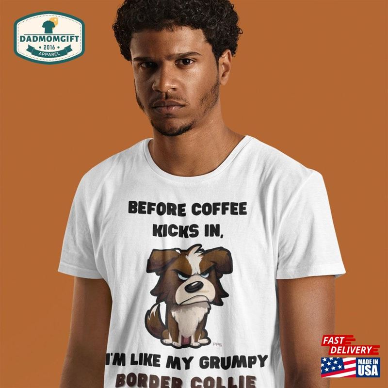 Border Collie T Shirt For Men And Women Gift Dog Lover T-Shirt Unisex