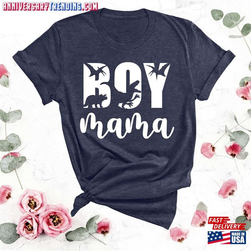 Boy Mama Shirt Mam Mom Mode Unisex Classic -Bipubunny Store