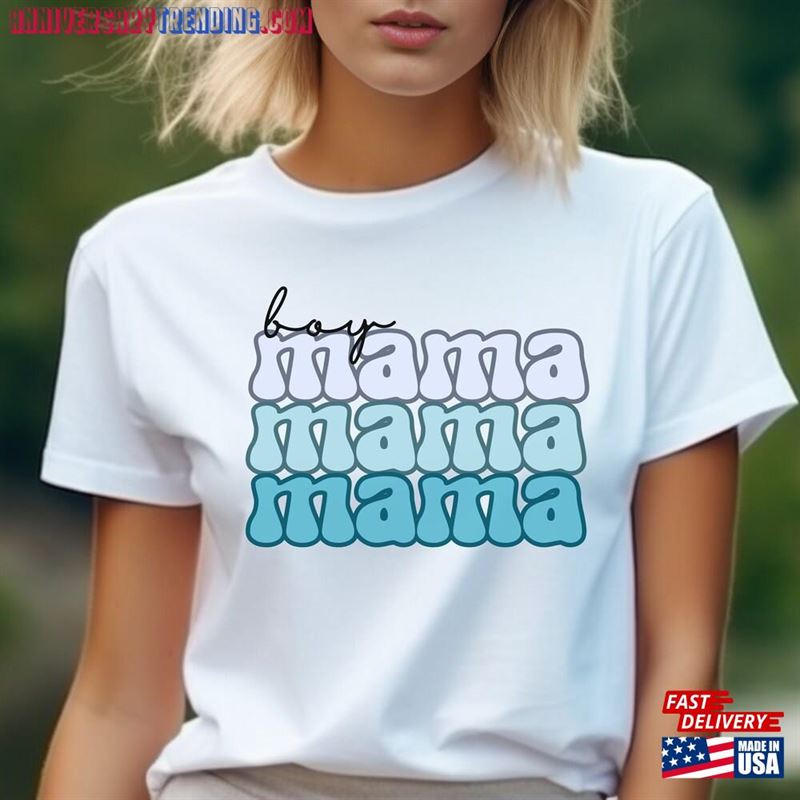 Boy Mama T-Shirt Unisex Hoodie – Bipubunny Store