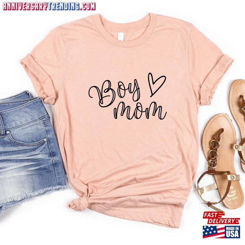 Boy Mom Mama Shirt For T-Shirt Hoodie – Bipubunny Store